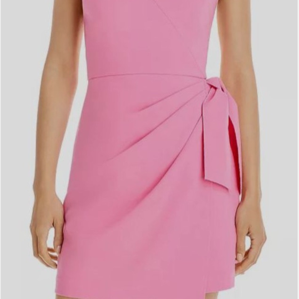 French Connection One Shoulder Pink Dress
